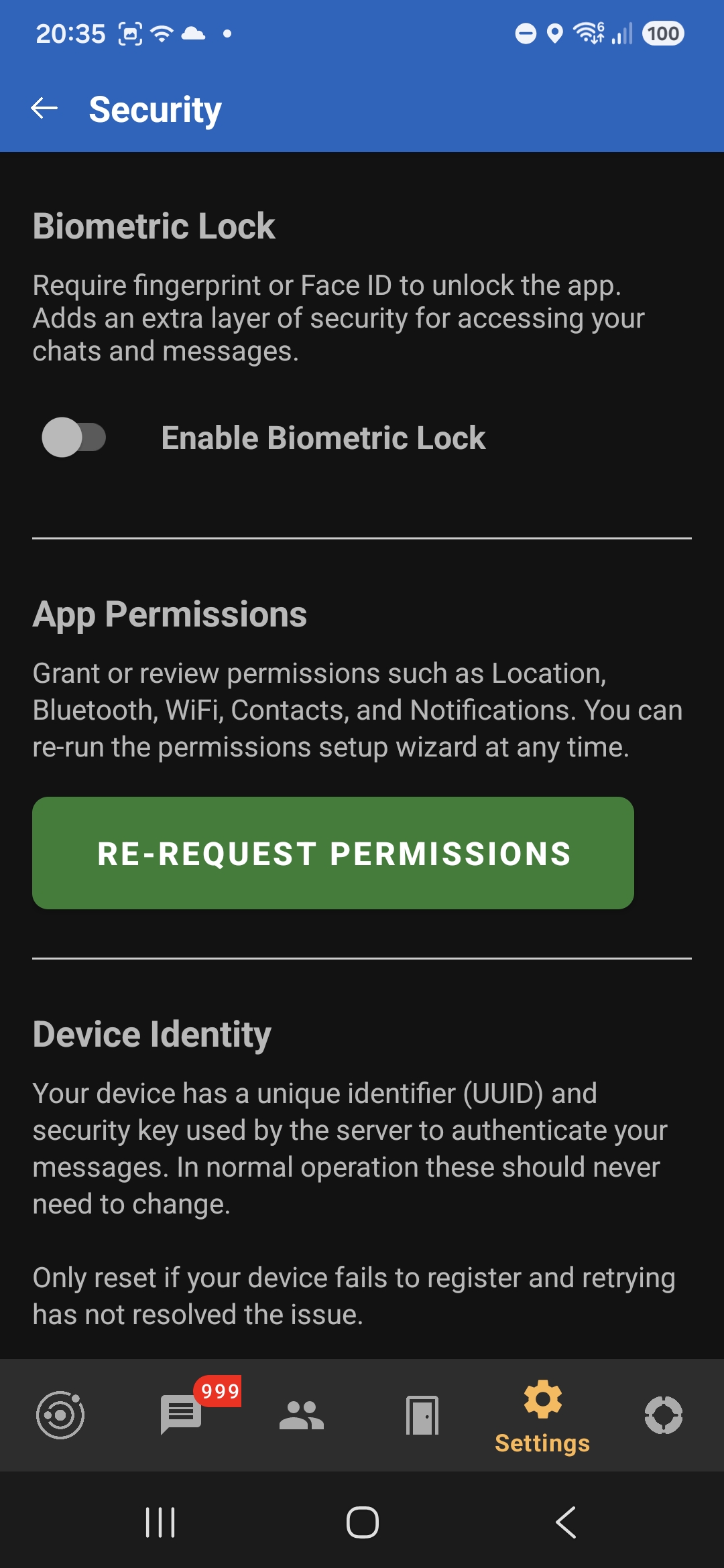 Biometric fingerprint and face login